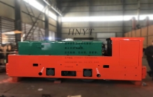 8噸防爆湘潭電機(jī)車(chē)發(fā)往西北礦山