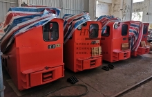 10噸湘潭架線式電機(jī)車發(fā)往國外