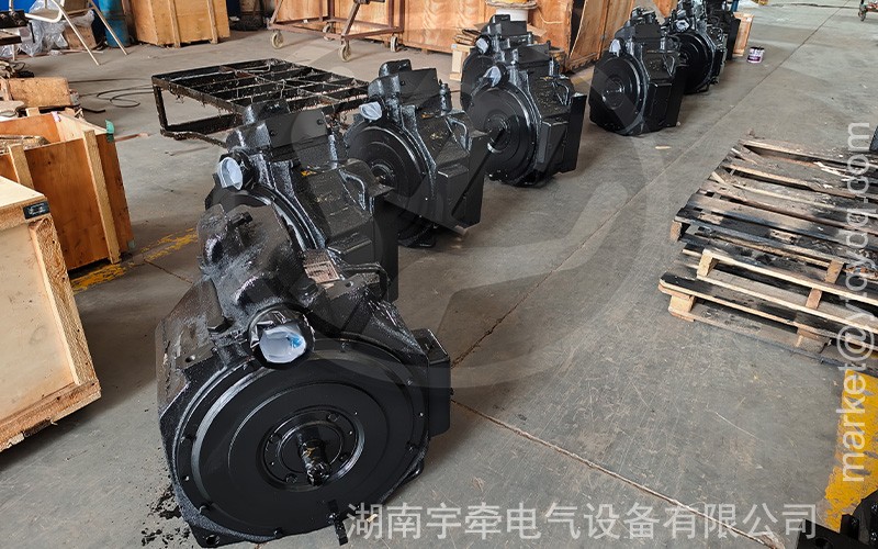 一批ZQ-21礦用牽引電機出口海外