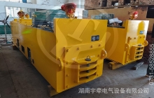 廣西國(guó)外客戶定制的10噸架線式湘潭電機(jī)車(chē)發(fā)貨