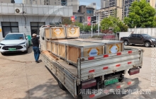 廣西一批ZQ-21直流牽引電機(jī)裝車(chē)發(fā)往海外